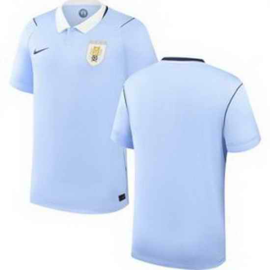 Women Women 0 Uruguay Blank Away Replica Jersey World   1